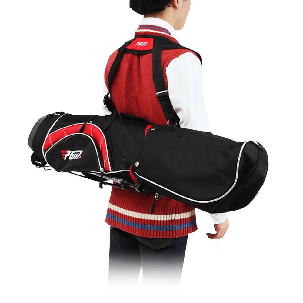 

PGM Boys and Girls Classic Kids Golf Bag Stand Ball Bag Double Shoulder Strap Ball Bag new