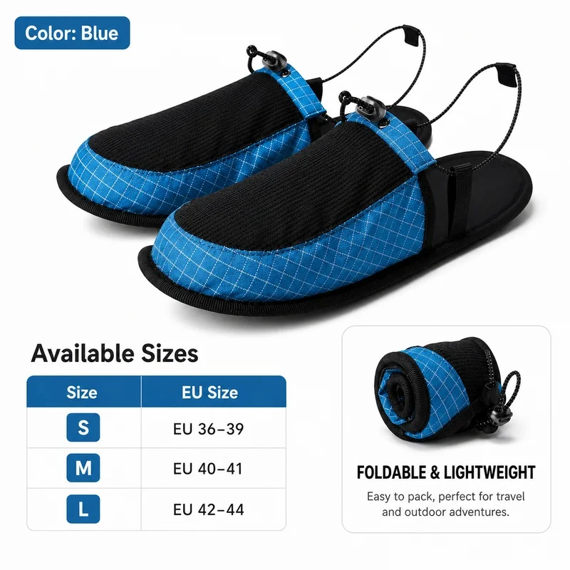 Foldable Quick Dry Barefoot Lightweight Travel Sandals