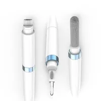 Słuchawki Bluetooth długopis czyszczący słuchawki Cleaner nadaje się do zestawu słuchawkowego Airpods klawiatura telefon i szczotka do czyszczenia obiektywu aparatu 3