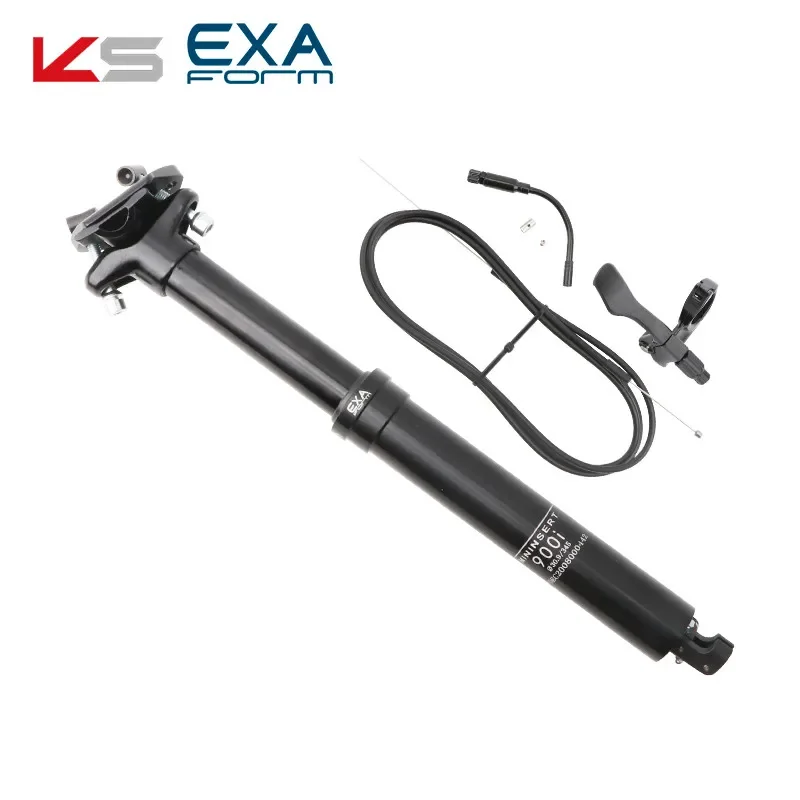 

KS EXA Bicycle Seat Post Wire Control 900i Lift Mountain Bike Seat Post 125mm Stroke Hydraulic Telescopic Seat Post Bicycle Part