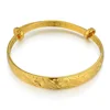 9 Style Punk Gold Silver Color Bracelets for Women Streetwear Goth Round Flower CZ Metal Open Bangle Fashion Jewelry Gifts 5