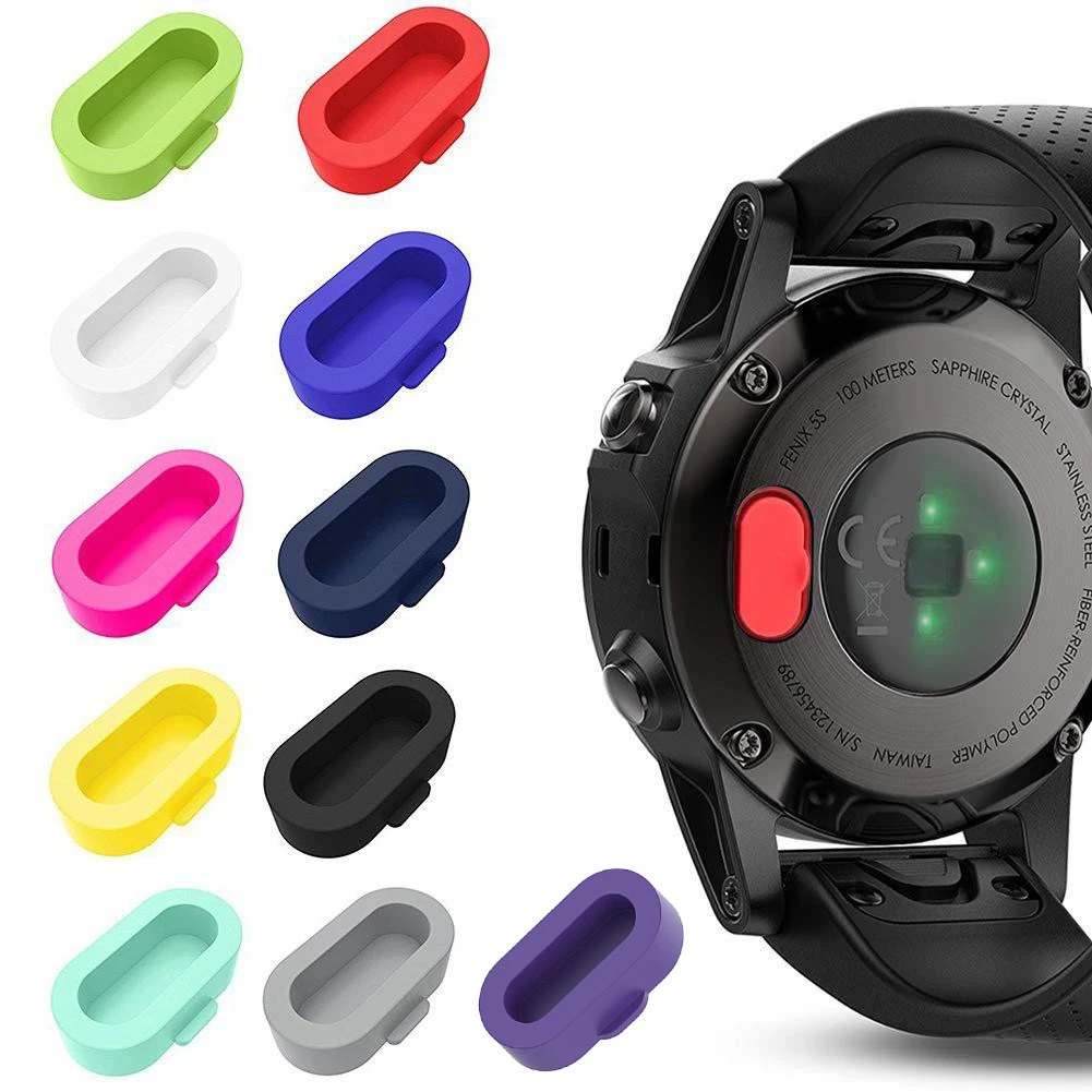 Per Garmin Fenix 7 7S 7X6 6S 6X5 5S Forerunner 245 935 945 Vivoactive 3 4 Smartwatch Tappo Antipolvere Coperchio Antipolvere In Silicone