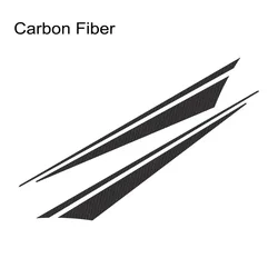Graphics Stripes Decor Sticker - Motorcycle Body Decoration and Auto Tuning Accessories (Carbon Fiber)