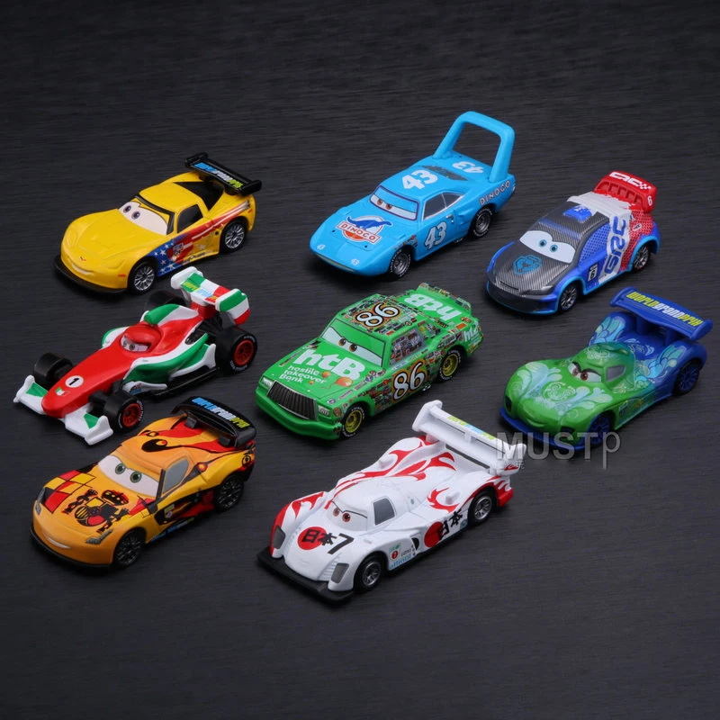 Takara Tomy Cars Lightning McQueen Jackson Storm Alloy car model die-casting collection gift giving classic children's gift toys 5