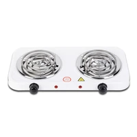 Portable Electric Iron for BURNER Double Stove Mini Hotplate Adjustable Temperature Furnace Home Kitchen Cook Hea Drop Shipping 1