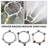 High Pressure Atomization Circular Nozzle Nozzle Five-Hole Circular Nozzle Stainless Steel Sprinkler Water Flowers And Trees 6