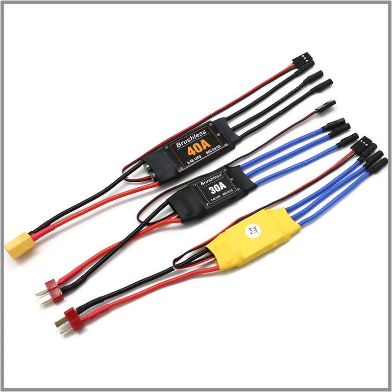 A2212 2212 2200KV 1400KV 1000KV 브러시리스 모터 30A 40A / 40A BLheli ESC SG90 9G 마이크로 서보 RC 고정익 비행기 헬리콥터용