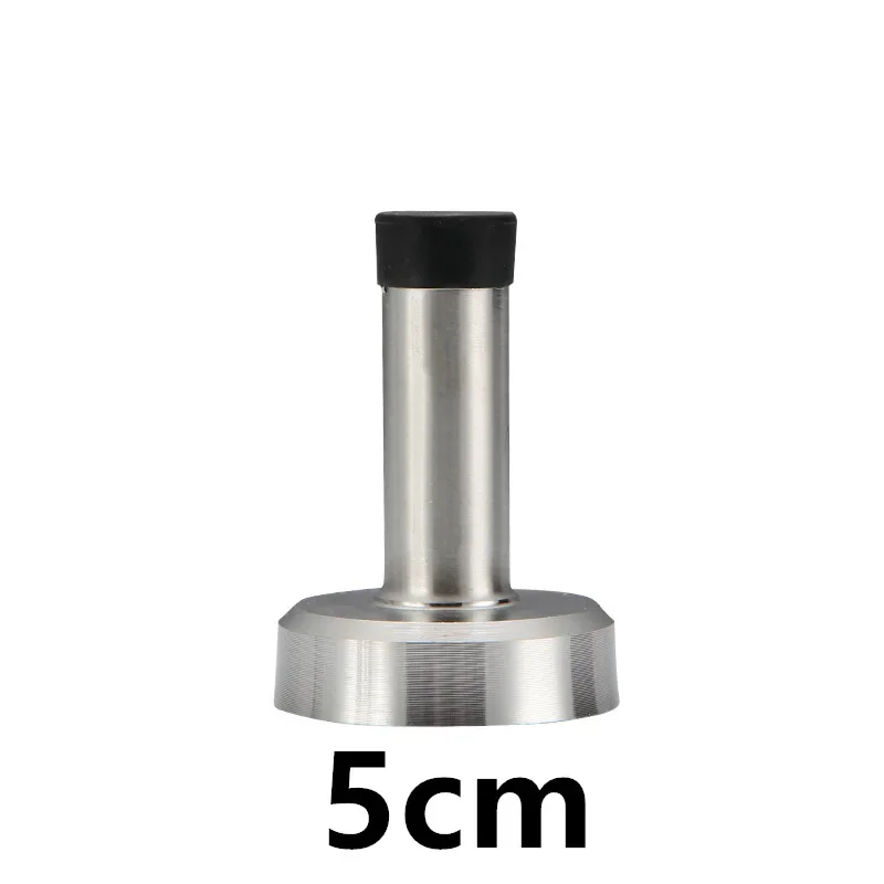 Rubber Wall Mounted Door Stopper Stainless Steel Door Stops Holder Catch Floor Fitting With Screws Bedroom Home Hardware door stopper silicone door stopper door stopper bumpers