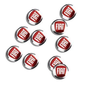 2 LOGO CHIAVE ABARTH FIAT EMBLEMA STEMMA FREGIO TASTO GRANDE PUNTO - Foto 2