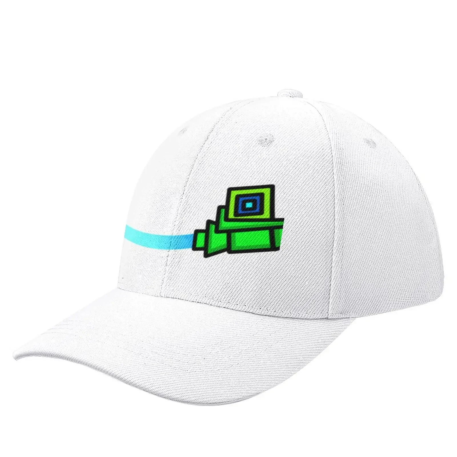 

Geometry Dash Baseball Cap Rugby Icon Sunscreen Christmas Hat Cap Female Men'S