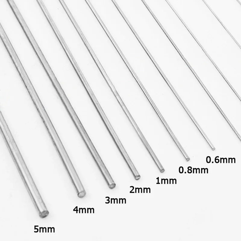 Stainless Steel Wire Rope Steel Wire Rope Beading Wire 304 Stainless Steel Wire 0.1/0.2/0.3/0.4/0.5/0.6/0.7/0.8/0.9/1/1.2/1.5/2/2.5/3mm 1-50M