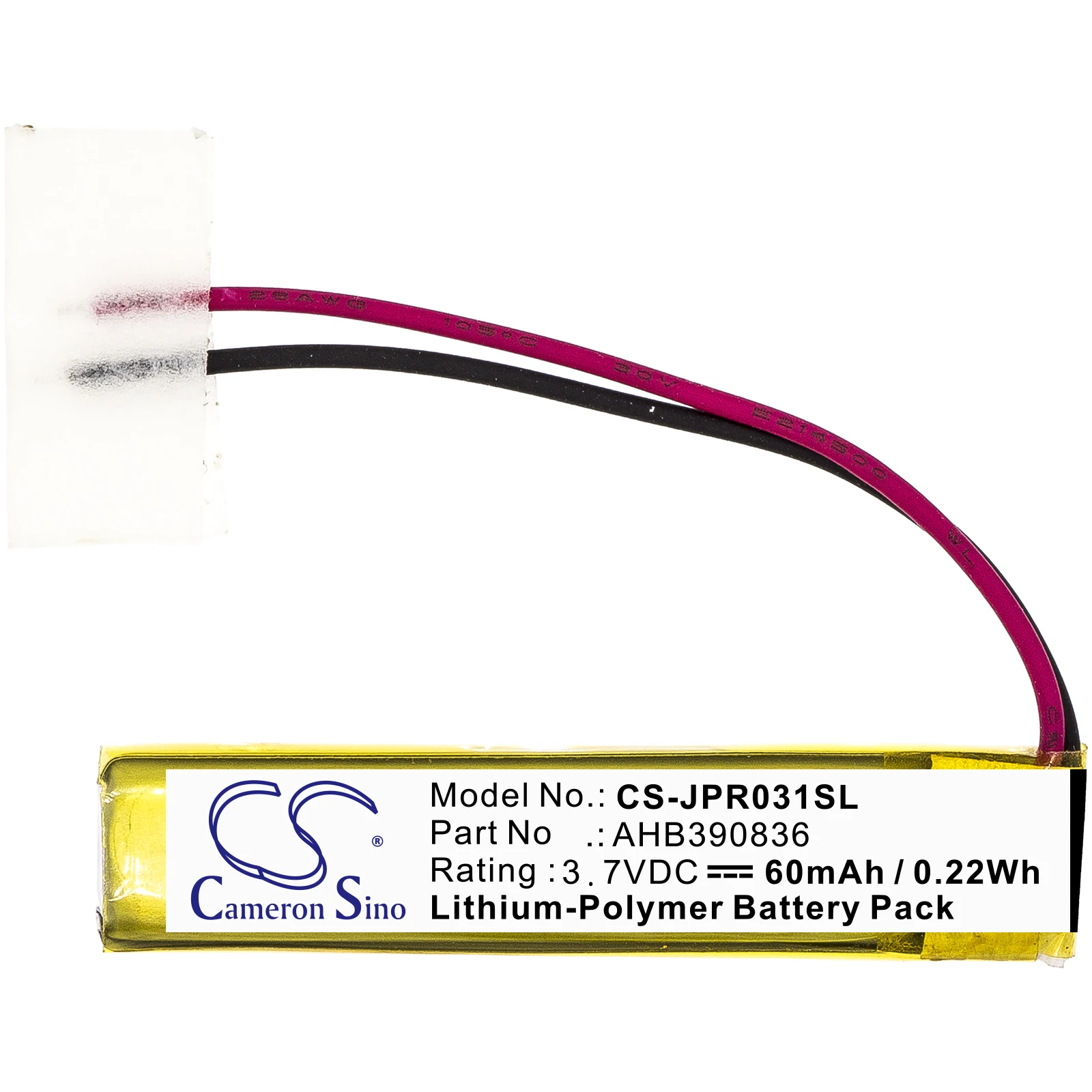 Batteria Cs 60Mah Per 100-55400000-02 100-55400000-60 100-55400001-02 100-96600003-02 100-96600003-60 Plantronics Voyager Legend