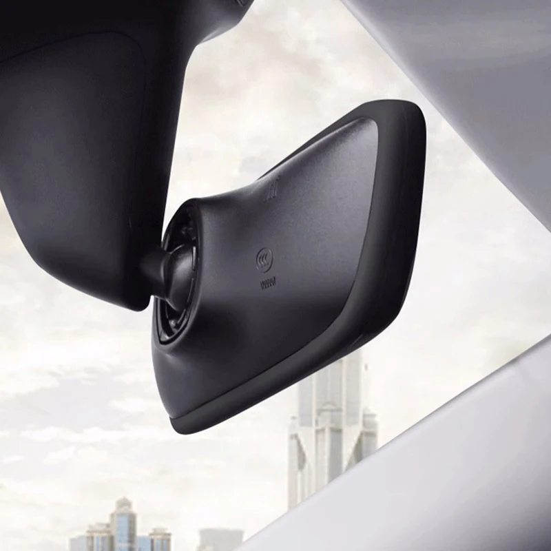 Silicone Rear View Mirror Protector Frame For Model 3 Y S X Center Console Accessories Interior Rearview Cover Rubber Case