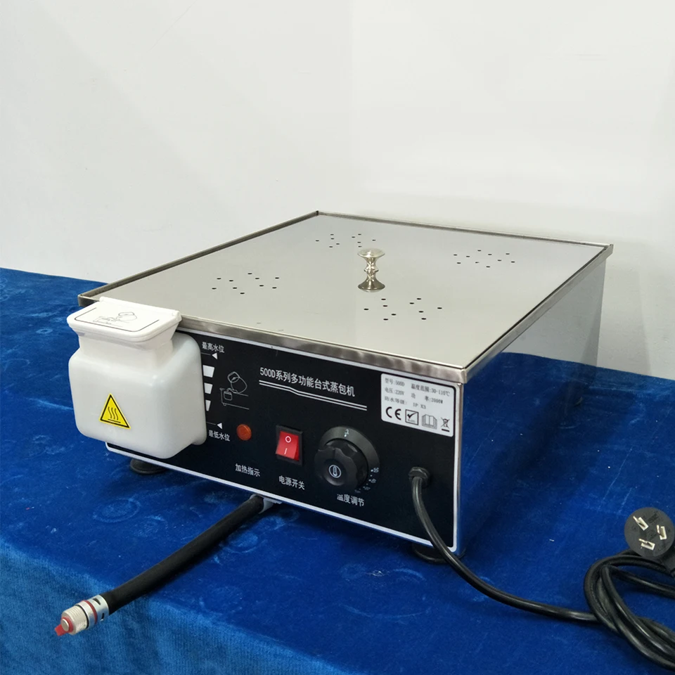 EH500D-4  220V 110V Mini Electric Chinese Bun Steamer Machine Commerical Stainless Steel Food Steamer With 4 Steam Outlet 5