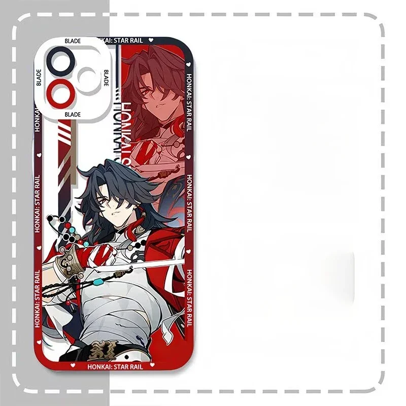 Honkai Star Rail Anime-Themed Phone Case