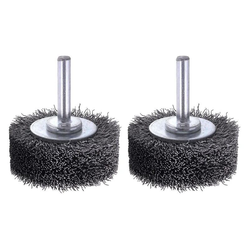 

Wire Wheel Brush For Drill Attachment, 2 Inch Removal Paint Rust 0.0118 Inch Carbon Steel Wire 1/4 Inch Shank 20000RPM 2PCS