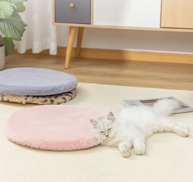Title 1, Round Portable Washable Camping Bed for Dogs Ca...