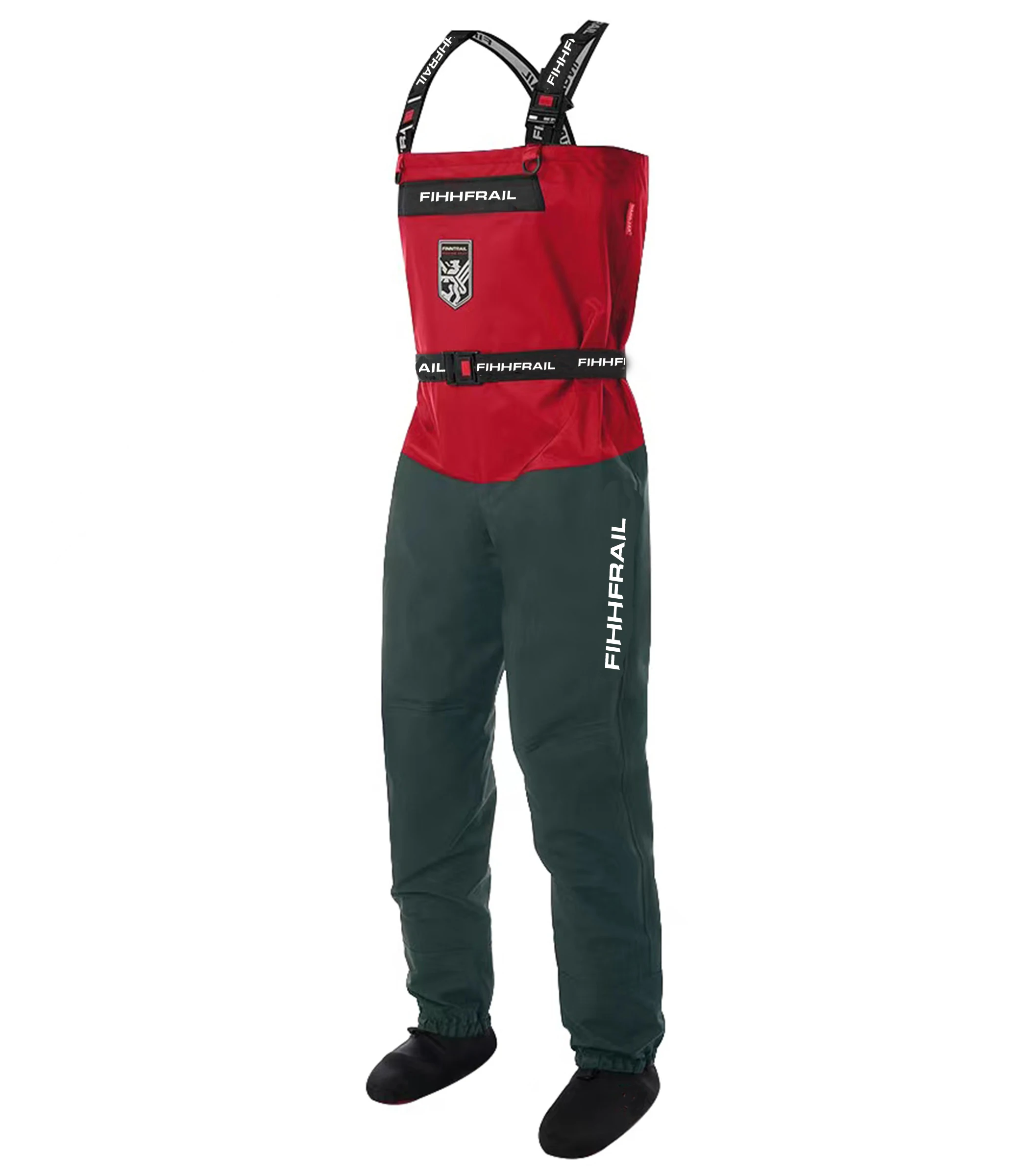 Waterproof Neoprene Fishing Pants for Men, Camo Color Waders, Motorcycling Pants, ATV Cycling Sock, Chest Flying Fishing Wader