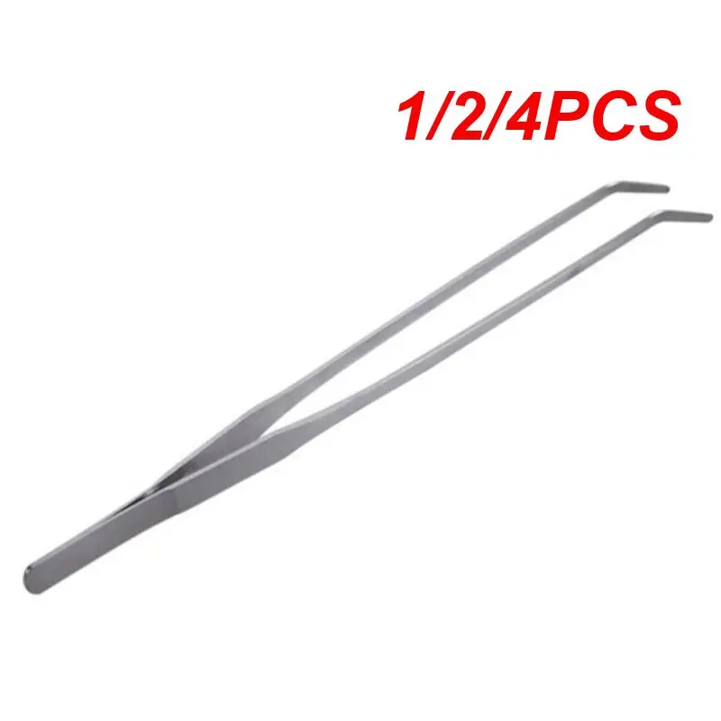

1/2/4PCS Aquarium Accessories Straight Curved Aquarium Tweezers Fish Tank Plant Shrimp Reef Long Tweezer For Plant Aquascape