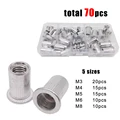 Aluminum 70pcs