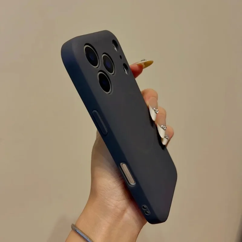 Deluxe Magnetic Phone Case with Magsafe Compatibility - Shockproof and Wireless Charging-Ready