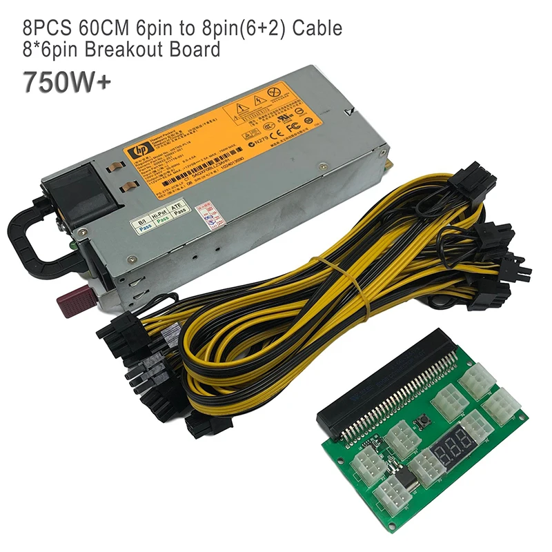 Scheda Breakout DPS-1200FB A 17 Porte Per Alimentatore Mining Ethereum