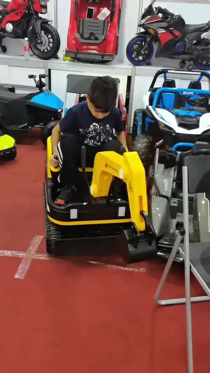 Аккумулятор telecomandata per bambini 24 В Escavatore in Plastica di grandi giocattoli che cavalcano escavatore
