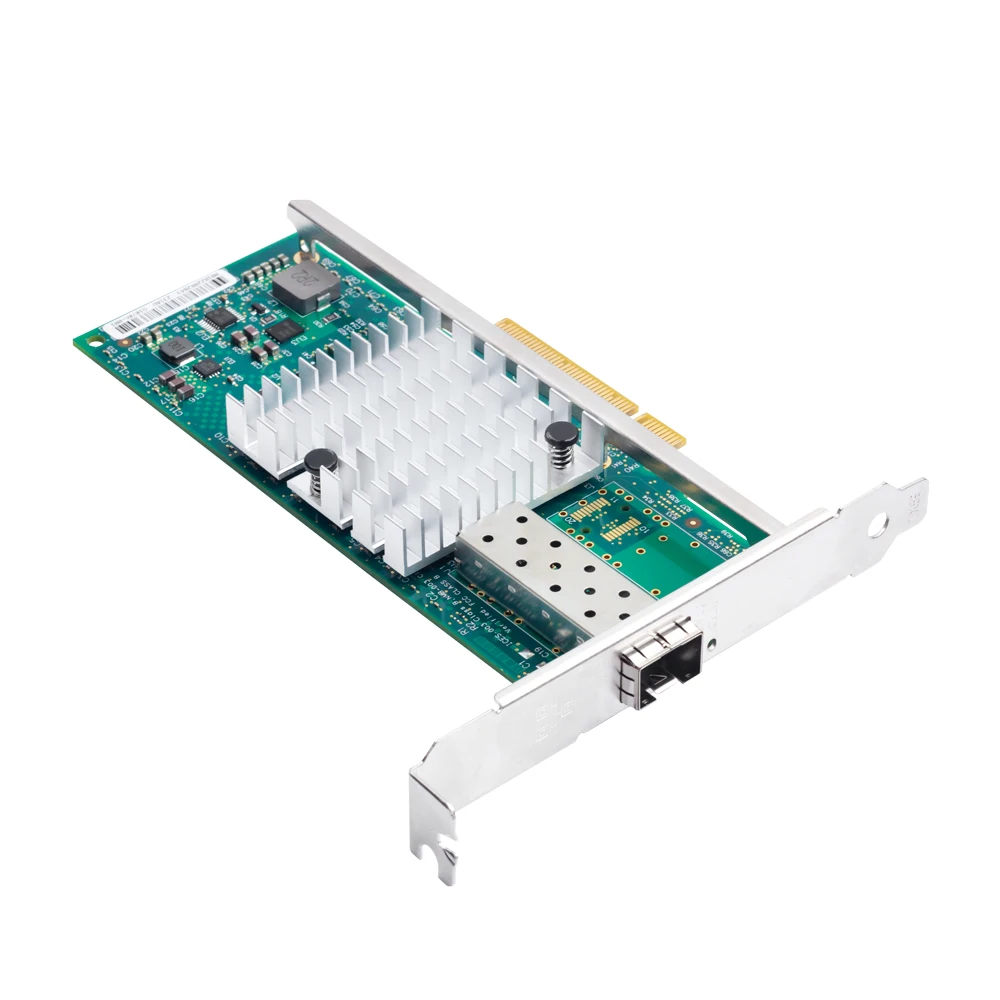 10G PCIE - SFP+ 기가비트 이더넷 카드 (82599 PCIE X8 X520-DA1 SFP+ 직접 연결 10000Mbps 네트워크 카드, 서버용)