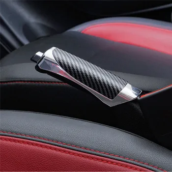 Car Hand Brake Cover Handbrake Grips Protection Cover For VW Transporter T5 T4 Polo 6R 9N Caddy Passat B6 Touran Accessories 1