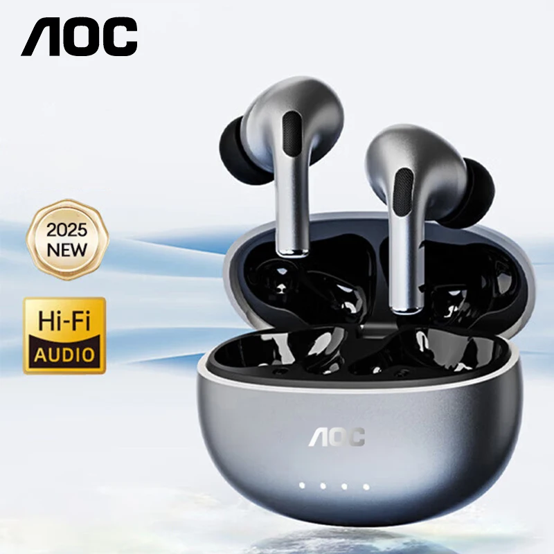Choice Aoc Tws Bluetooth Earphone Sports Wireless Pro 6 Headphone Low Latency Gaming Headset Music Earbuds With Mic Lp5, Alina Gadgets
