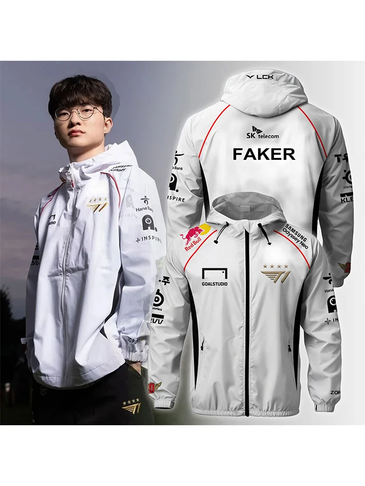 ジャケット・アウター T1 2025 2nd uniform jacket LOL 2025 2nd T1 Uniform Jacket | 2025 T1 Bomber Jacket Black