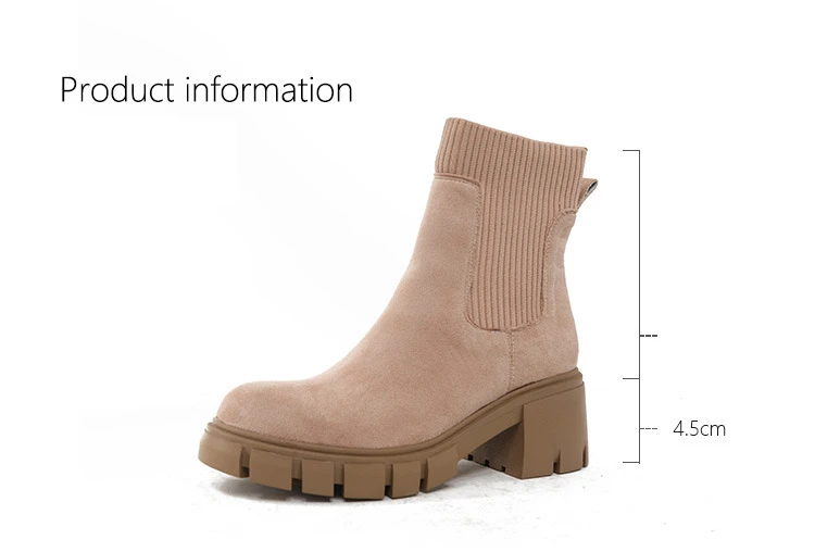 Chunky Chelsea Boots