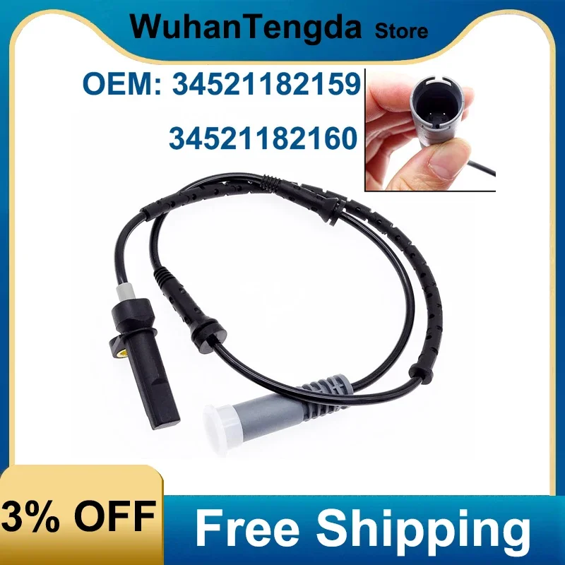 ABS Sensor Speed Sensor 34521182159 34521182160 For BMW 5' E39 1995-2004 520 523 525 528 530 535 540 M5 car abs speed sensor
