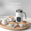 Maestri House Integrated Milk Frother with Large Capacity Smart Adjustable Temperature Thickness Control Coffee Frothing Foamer 4