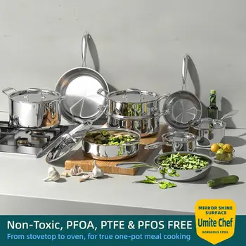 5-Ply Stainless Steel Cookware Set 3