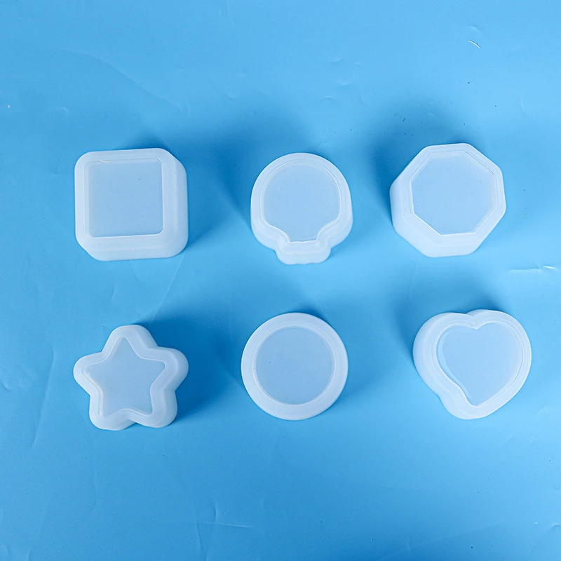 3D Silicone Geometric Creativity Plant Pot Molds Concrete Cement Form DIY Arts Aroma Craft Moulds Flowerpot Clay Plaster Mold