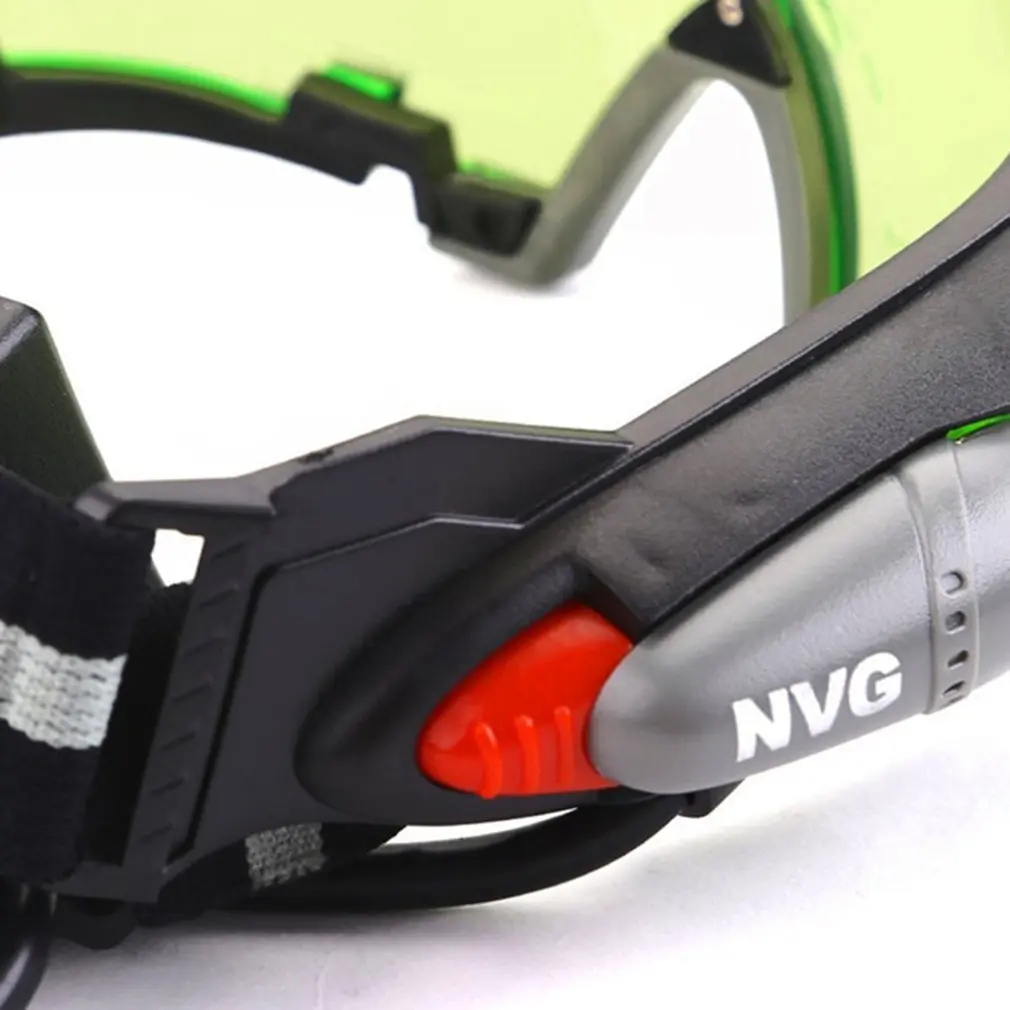 Eye Shield Hunting Night Vision Windproof Dust-proof Night Vision Goggles Adjustable LED Elastic Band