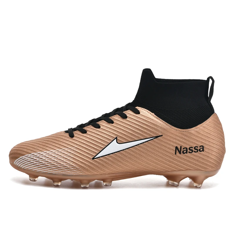 

Men Soccer Shoes FG Training Football Boots Ultralight Non-Slip Turf Soccer Cleats Grass Unisex Professional Training Footwear