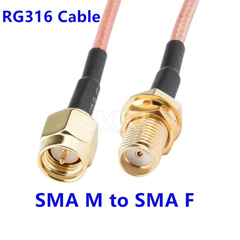 plugue macho sma para porca de anteparo 01