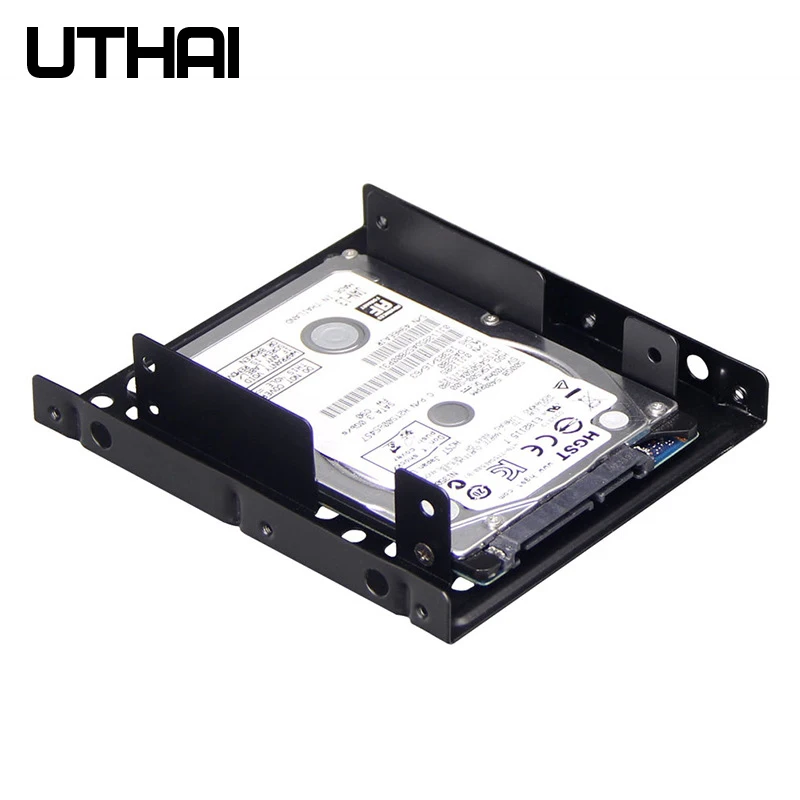 Uthai G16 Espessura Dupla-camada Disco Rígido Suporte 2.5 a 3.5 Polegada Disco Rígido Baía Notebook Portátil de Estado Sólido Suporte de Unidade Ssd - Imagem 2