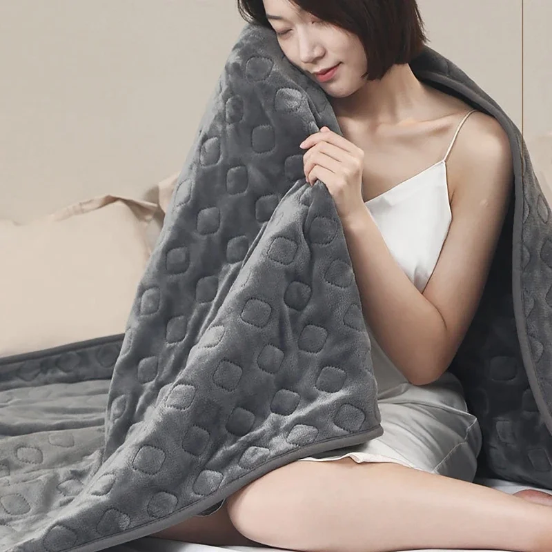 220V Security Plush Electric Blanket Bed Thermostat Electric Mattress Soft Heating Blanket Warmer Heater Carpet 1.8*1.5 electric heating blanket electric heating pad heating sleeping mat