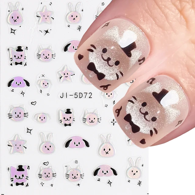 Cats vs Dogs Kids Nail Wraps – So Gloss