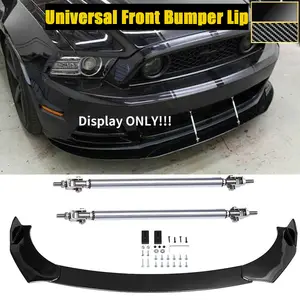 Universal Hecks toß stange Diffusor Haifisch flosse Spoiler Lippen splitter  schwarz für Ford Mustang GT - AliExpress