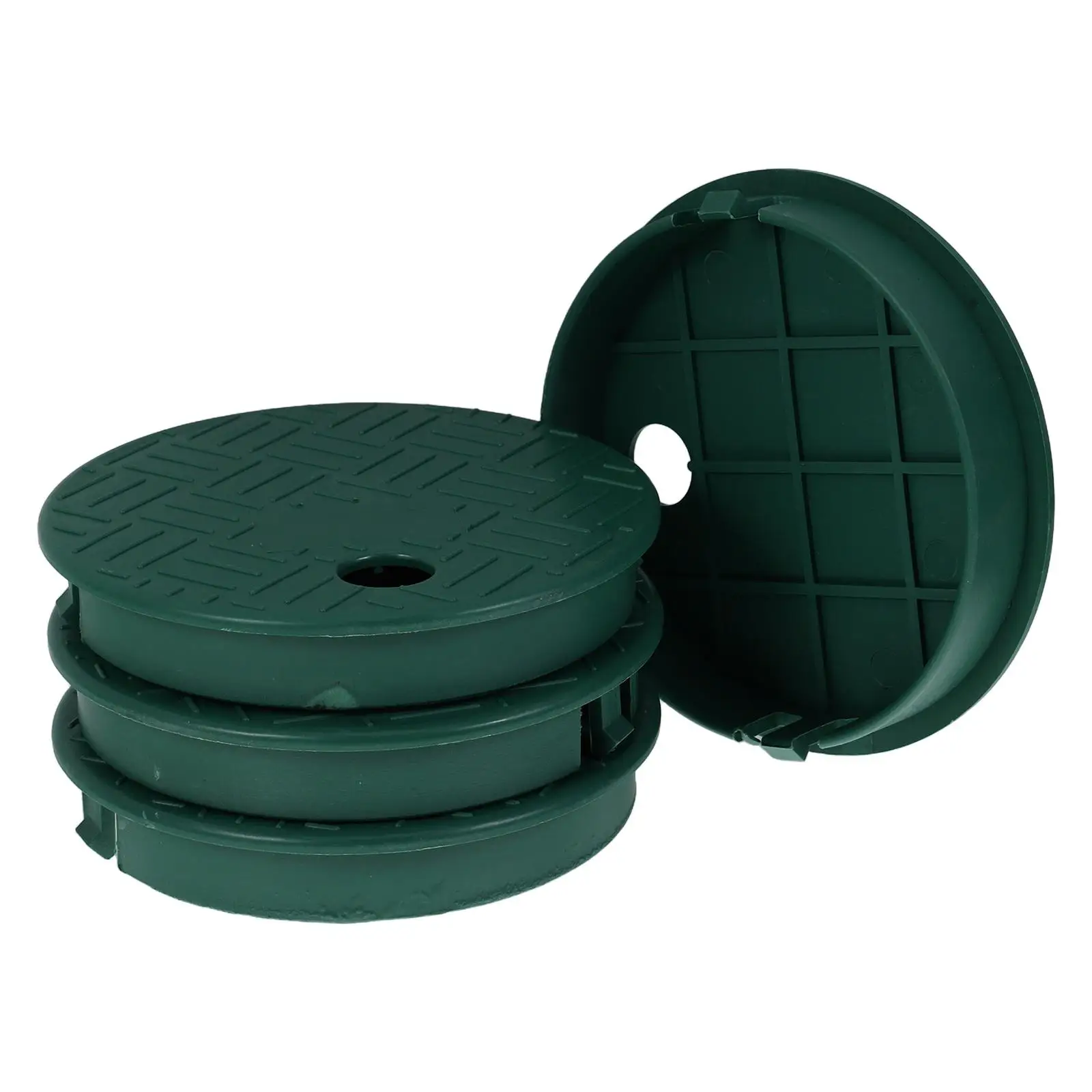 Toyvian 4pcs Valve Box Cover For Irrigation Control System Sturdy Lid For Garden Outdoor And Agriculture