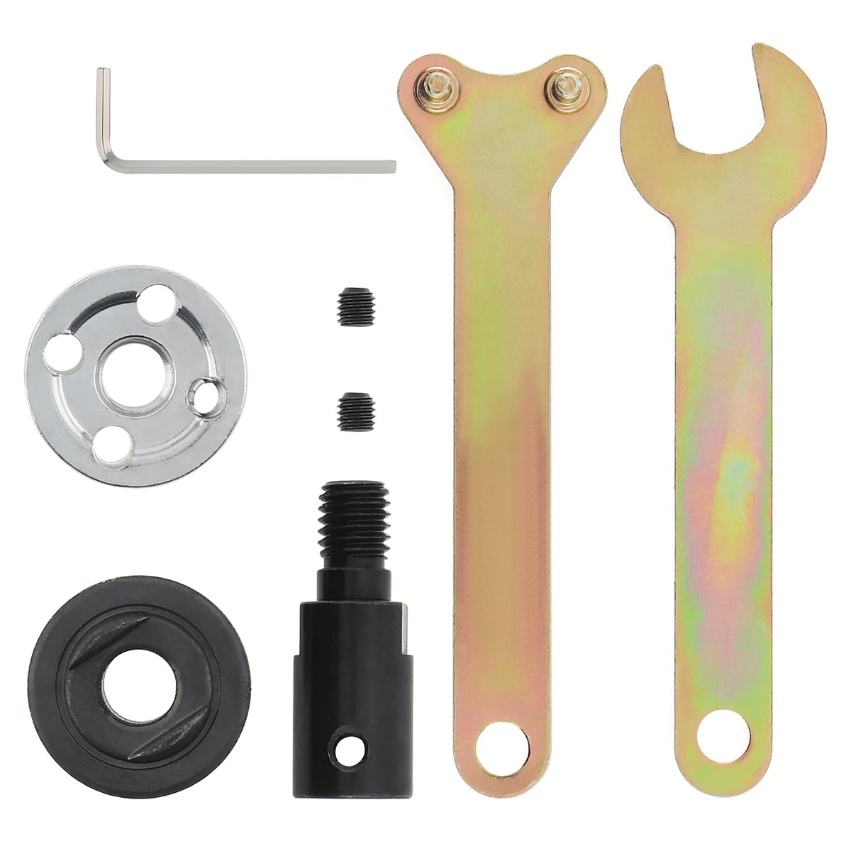Saw Blade Adapter M10 Saw Blade Adapter Set Saw Blade Connecting Rod 5 6 8 10 12 14mm Drill Spindle Chuck Adapter Grinding Polishing Motor Shaft