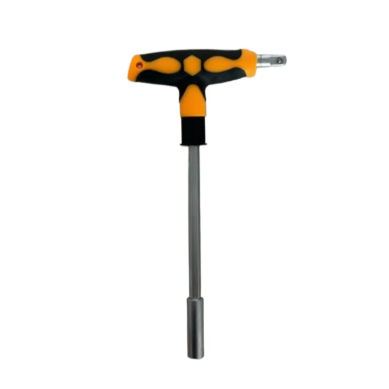 Versatile T-Handle Screwdriver Set with Interchangeable Heads and Socket Kit