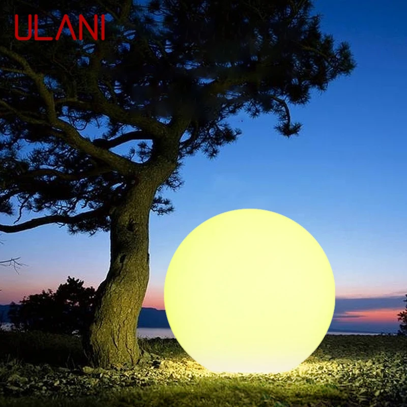 

ULANI LED ball lamp courtyard lamp landscape outdoor lawn lamp garden Rechargeable