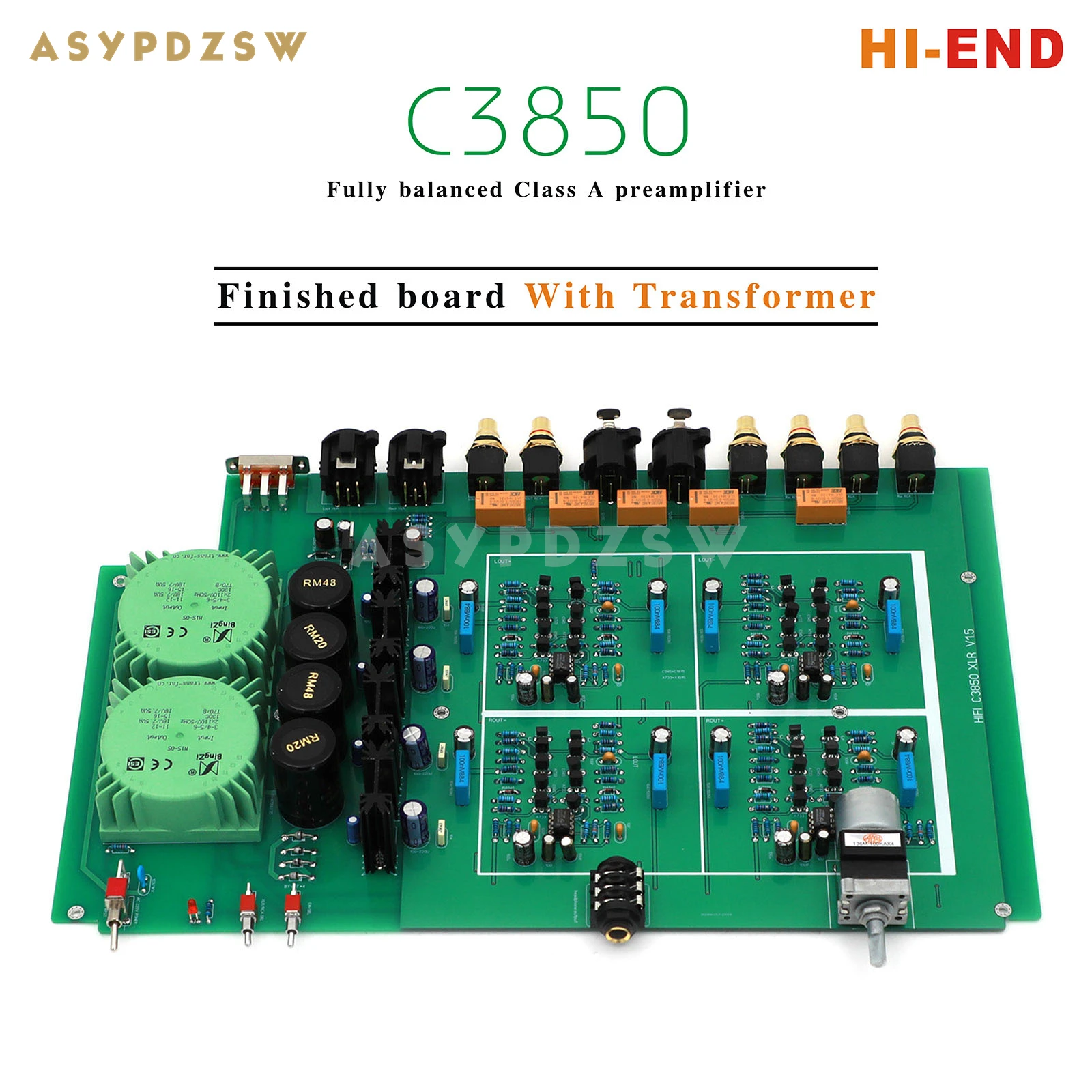 

HI-END C3850, полностью сбалансированный предусилитель класса A, справочная деталь Accuphase C-3850, набор для самостоятельной сборки/готовая плата