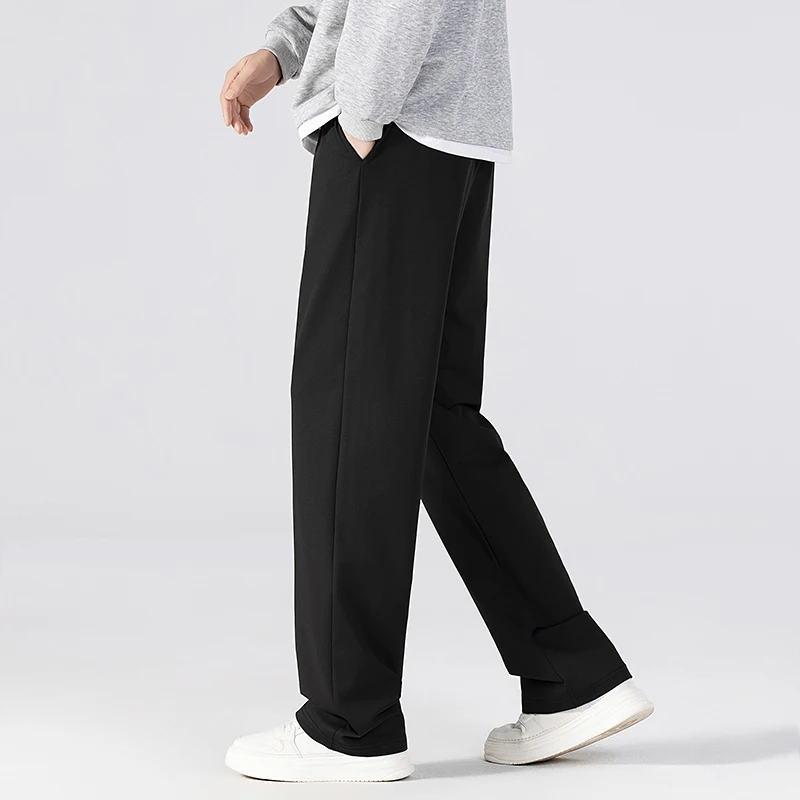 CHRLCK Men's Staight Sweatpants Sport Pants Men Running Pants Spring Autumn Loose Casual Sweat Pants Running Jogging Trousers 3