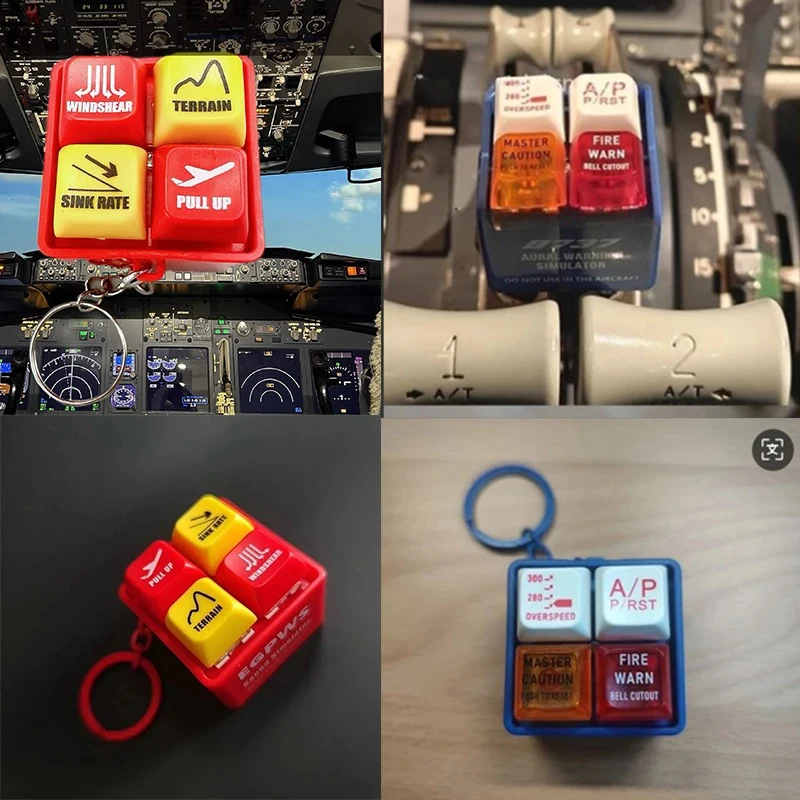 2025 New Warning Simulator For Pilot's Refreshing and Stress Relieving Device EGPWS Boeing 737 Warning Sound Simulator